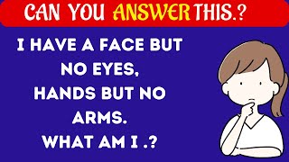 Can You Answer These Tricky Riddles   Riddle Quiz  Quiz Master [upl. by Karp]