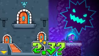 NEW 23 LEVELS IN THE TOWER  Geometry Dash 23 [upl. by Neelasor]