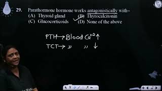 Parathormone hormone works antagonistically with [upl. by Christophe]