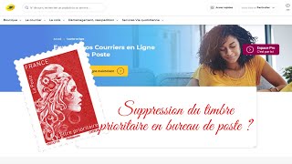 Comment envoyer une lettre par La Poste  Une lettre prioritaire en ligne [upl. by Ewan]