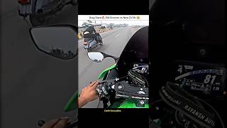 Race With old scooter vs Zx10r 😂Raftarking01 shorts bike rider dragrace scooter zx10r [upl. by Gnel]