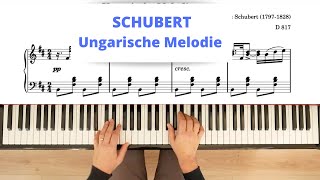 SCHUBERT  Ungarische Melodie D 817 Hungarian Melody [upl. by Ru]