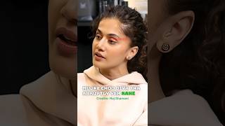 The Untold Story of Taapsee Pannu Heartbreak and Resilience [upl. by Nakhsa86]