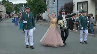 Schützenfest Allendorf 2023  Festzug am Sonntag [upl. by Woods]