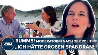 EXKLUSIVINTERVIEW Baerbock bringt Reporter in Bedrängnis  Olympia Medaillen deutsche Leistung [upl. by Nyleuqaj709]