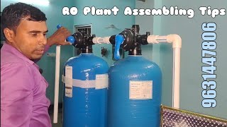 1000 LPH RO Plant Assembling Tips  RO Water Support [upl. by Henley524]