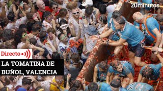 La Tomatina de Buñol Valencia EN DIRECTO [upl. by Clower559]