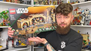 LEGO STAR WARS 75326  SALA TRONOWA BOBY FETTA  RECENZJA [upl. by Medea838]