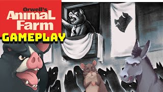 Orwells Animal Farm Gameplay Ch 1 [upl. by Aninaig365]