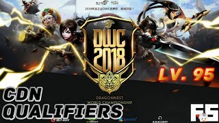 Dragon Nest PvP Tournament DWC 2018 China Qualifiers KOF  Group [upl. by Fennessy]