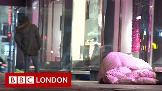 Londons young homeless problem getting worse [upl. by Llenej]