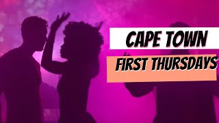 Nightlife is INSANE in Cape Town South Africa First Thursdays [upl. by Franza706]