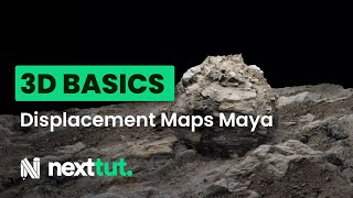 3D BASICS  Maya  Arnold Displacement Maps Setup [upl. by Tatiana]