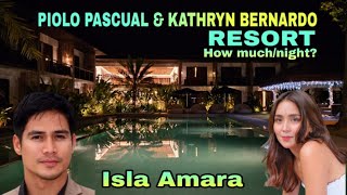 Full Tour of Piolo Pascual at Kathryn Bernardo Resort in El Nido Palawan ISLA AMARA [upl. by Emalee]