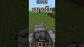 how to make elytra launcher in minecraft 121 subscribe [upl. by Lotsyrk]