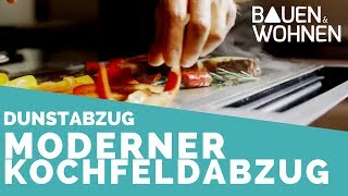 Küchen Trend moderner Kochfeldabzug statt Dunstabzugshaube [upl. by Coriss619]