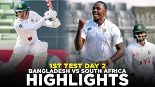 Full Highlights  Bangladesh vs South Africa  1st Test Day 2  M3H1K [upl. by Giustina]