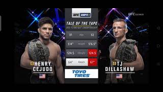 Henry Cejudo vs TJ Dillashaw Full FightHD [upl. by Gulick85]