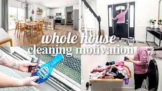 NEW WHOLE HOUSE CLEANING MOTIVATION  Spring Clean With Me 2024 [upl. by Virg839]