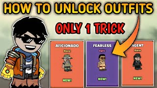 how to unlock outfits in mini militia [upl. by Amliv]