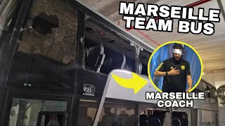 Marseille vs Lyon Suspended After Team Bus Attacked [upl. by Petrine212]