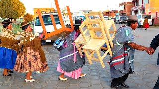 Gran FESTEJO a las AUTORIDADES SALIENTES de PILLAPI San Agustín Tiwanaku  Bolivia Jilata Quispe [upl. by Lashondra]