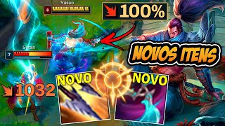 PBE OS NOVOS ITENS DE CRÍTICO SÃO PERFEITOS PARA O YASUO   LEAGUE OF LEGENDS [upl. by Hutchison]