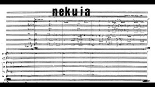 Iannis Xenakis  Nekuia w score [upl. by Tony]