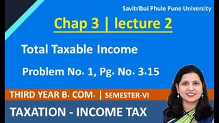 How to calculate Gross total income  Tax Liability Practical Problem No 1taxaccounting tybcomsem6 [upl. by Nikolaos]