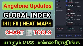 செம Updates வந்துருக்கு Miss பண்ணிராதிங்க 🔥 Angelone Global Index 🔥 புதிய Chart Tools Updates [upl. by Aicilegna]