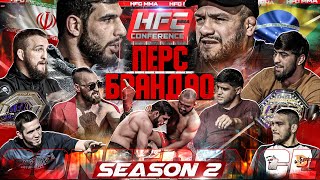 Перс VS Брандао – КОНФЛИКТ Ковалёв VS Парфюмер Конор–Перс McGregor VS Brandao Тагир VS Бульдозер [upl. by Fantasia]