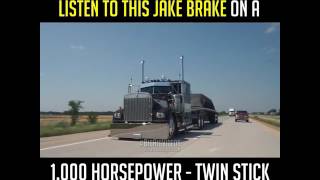 1979 Kenworth Jake Brake Sounds Satisfying [upl. by Doxia199]