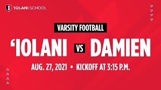 ‘Iolani vs Damien  ILH varsity football [upl. by White]