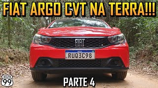 Fiat Argo 13 Drive CVT 2024 na TERRA PARTE 4 [upl. by Ynffit]