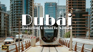 4K TRAVEL HD  DUBAI TO AJMAN ROAD TRIP  WONDERFUL DAY IN DUBAI TO AJMAN ROAD TRIP 2024  UAE [upl. by Erodaeht]