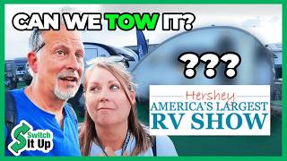 Hershey RV Show Small Towable Trailers What can our Bronco pull [upl. by Redlac610]