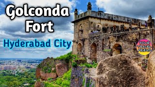 Golconda Fort  Historical Fort of India  Hyderabad City  Full inside view of golkonda fort [upl. by Tsugua]