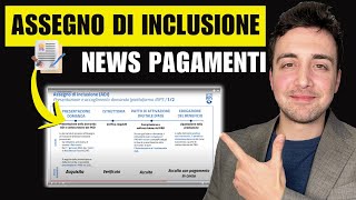 ASSEGNO DI INCLUSIONE buone NEWS PAGAMENTI e ADI com [upl. by Map]