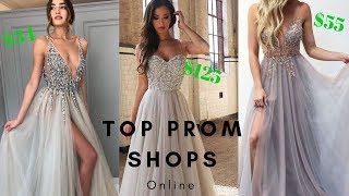 Top Online Prom Shops To Buy Your Prom Dress  Find Styles As Low As 34 [upl. by Blus]