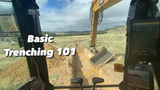 Let’s dig with Krafty Excavator Trenching Basics [upl. by Divadnhoj]