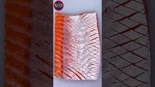 Amazing satisfy salmon cutting skills  Knife Skills [upl. by Coumas]