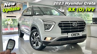 Hyundai Creta Sx O iVT 2023 Price amp Features ❤️ Hyundui Creta 2023 Top Model [upl. by Chak]