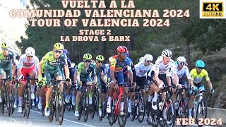 Vuelta a la Comunidad Valenciana Espana Spain Tour of Valencia 2024 Stage 2 La Drova Barx Highlights [upl. by Jacinthe]