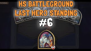 Hearthstone Battlegrounds  Last Hero Standing Patchwerk 6 [upl. by Paynter]