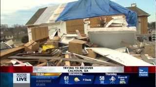 Calhoun GA Tornado 1 Week Later 2013 [upl. by Jareen557]