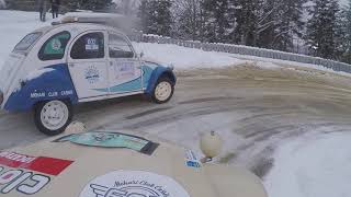 Coupe 602 sur glace Ã Lans en Vercors 2022 1 [upl. by Lrigybab942]