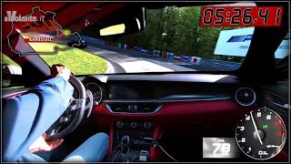 Alfa Romeo Stelvio Quadrifoglio al Nürburgring [upl. by Lona]