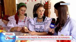 Traditii de Paste in Maramures cu Ceterasul [upl. by Odnesor279]