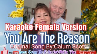 Karaoke Female Version 🎤You Are The ReasonCover By  Erlinda60Mix Vlog viral erlinda60mixvlog [upl. by Heida691]