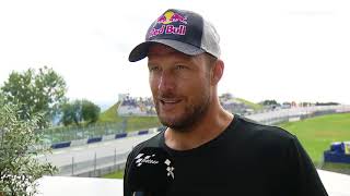 Aksel Lund Svindal at the Austrian GP [upl. by Cornelia]